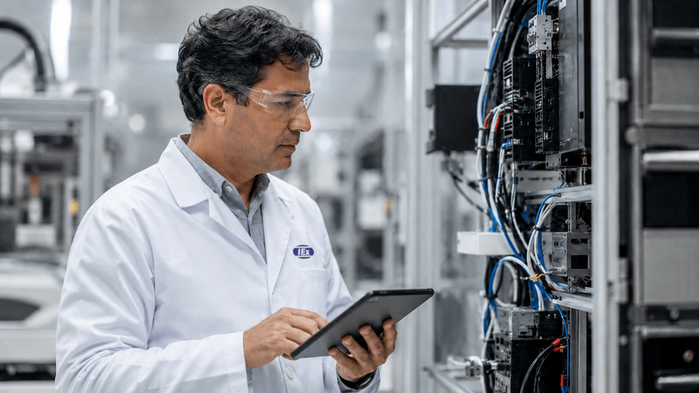 engenheiro certificacao compulsoria e voluntaria no inmetro Engenheiro realizando inspeção de conformidade de produto para certificação Inmetro