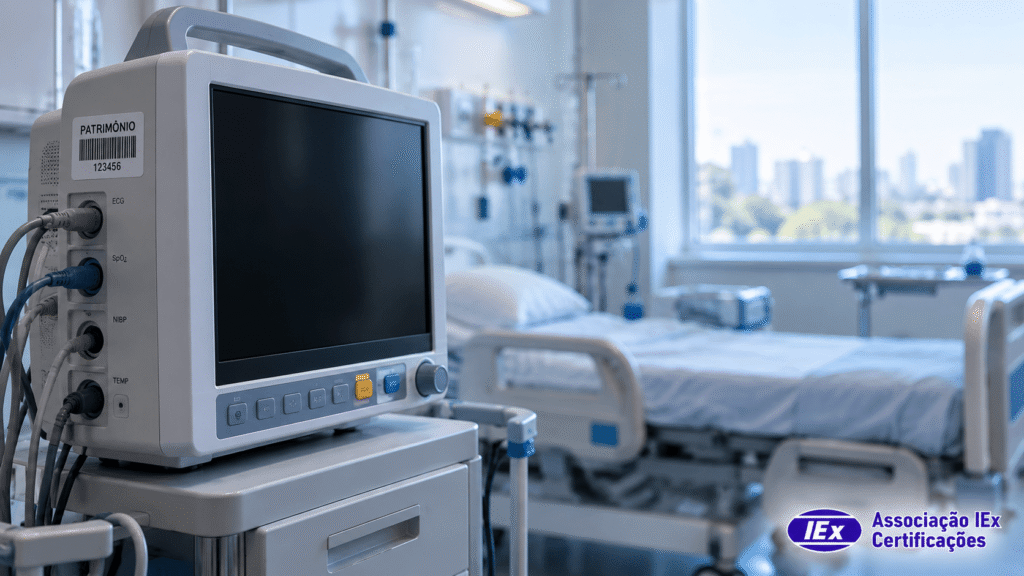 equipamento eletromedico sem certificacao Equipamento eletromédico sem certificação aguardando liberação em ambiente hospitalar