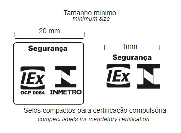 Selos de Identificação da Conformidade para o Produto de Segurança Compulsório